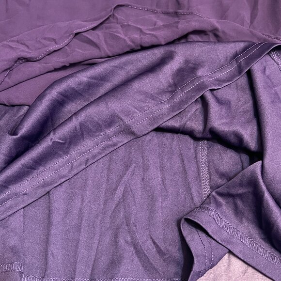 NWT Ever Pretty Women's Plus Size 3XL Purple Lace Chiffon Flutter Sleeve Evening - Picture 10 of 10